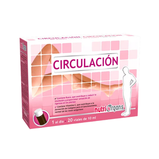 Nutriorgans circulación - 20 viales - Tongil