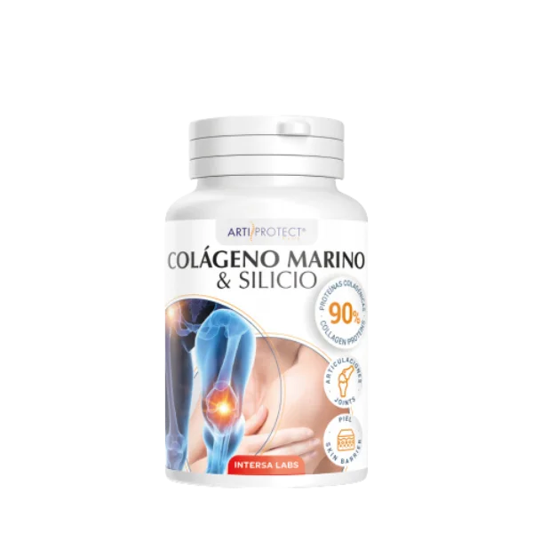 Colágeno Marino & Silicio- 120 cápsulas - Intersa