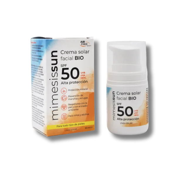 Crema solar facial (SPF 50) - 50 ml - Herbora