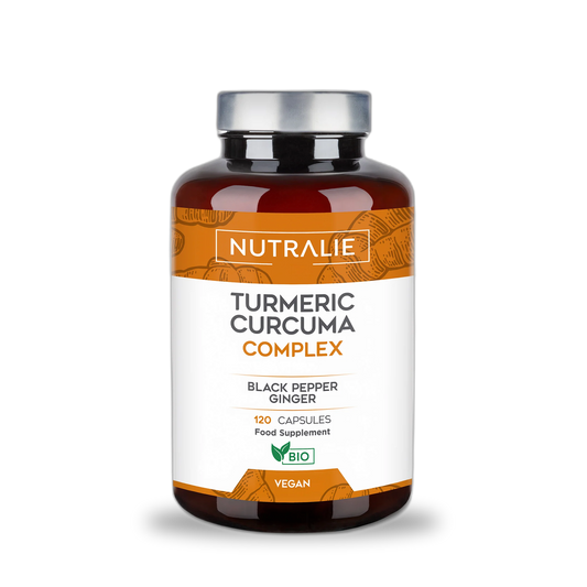 Cúrcuma complex - 120 cápsulas - Nutralie
