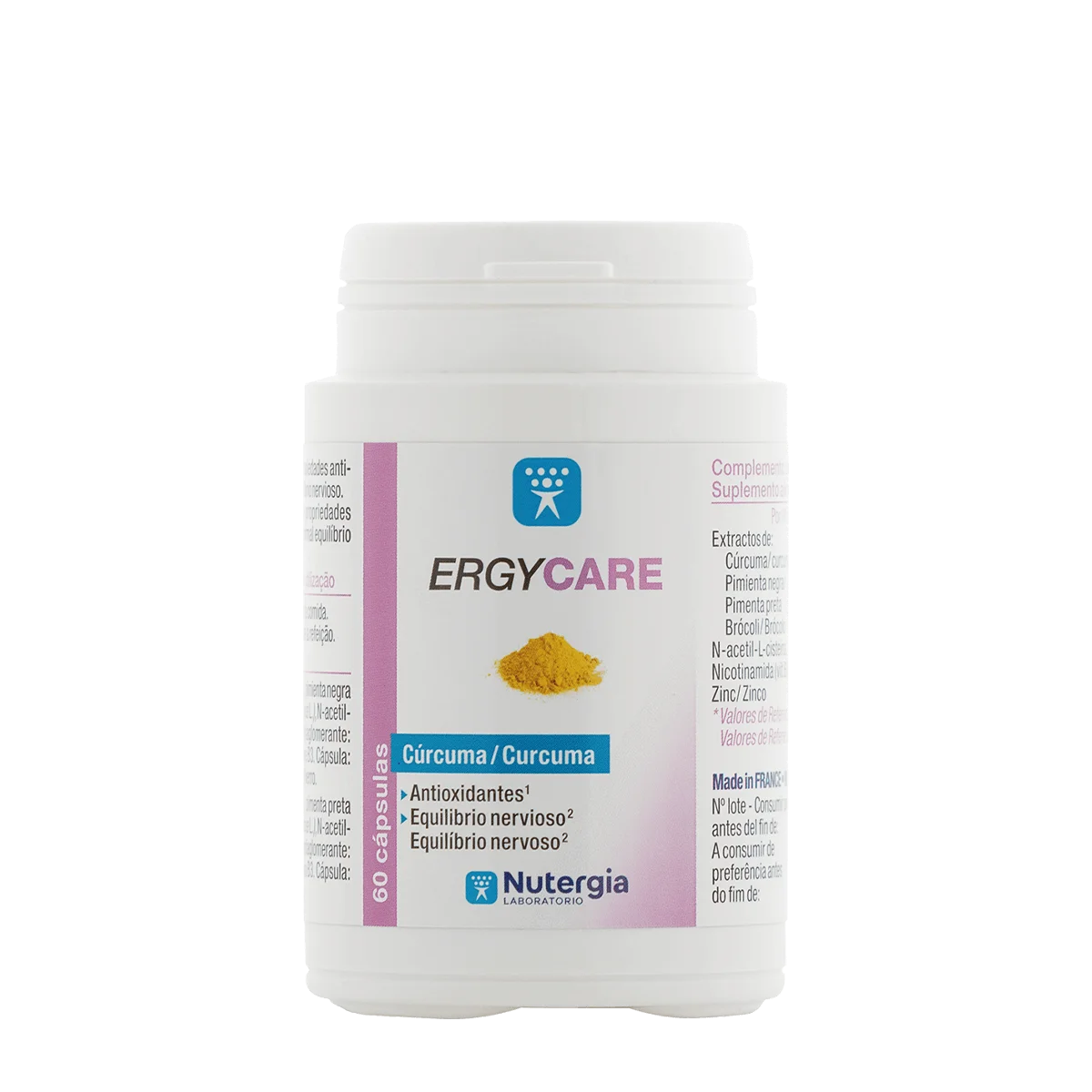 ERGYCARE - 60 cápsulas - Nutergia