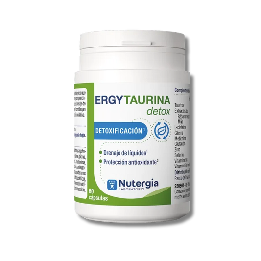 ERGYTAURINA Detox - 60 cápsulas - Nutergia
