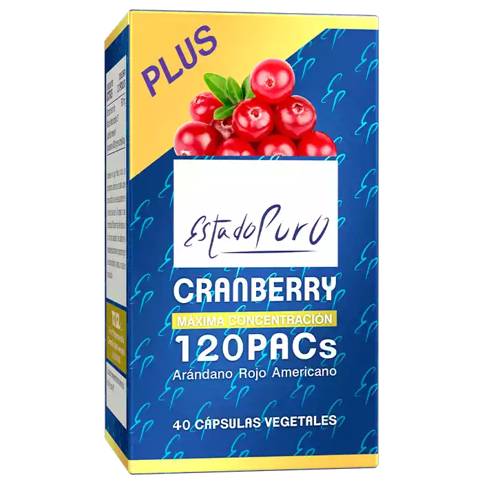 Estado Puro Cranberry 120 PACS - 40 cápsulas - Tongil