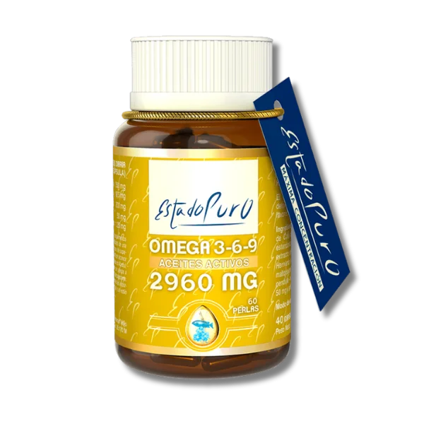 Estado Puro Omega 3-6-9 (2.960 mg) - 60 perlas - Tongil