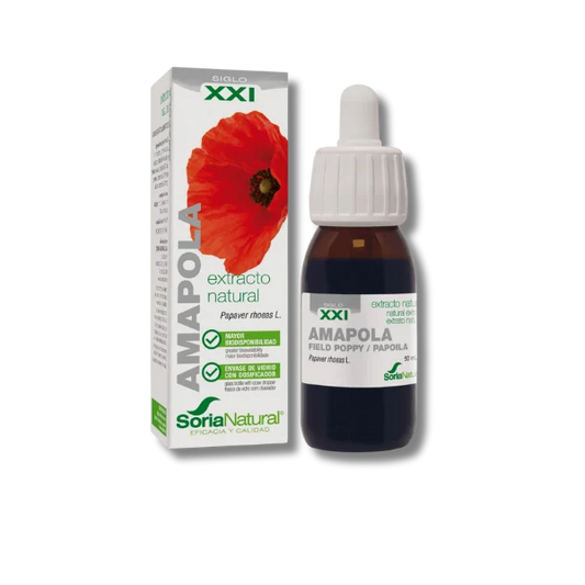 Extracto de Amapola SXXI - 50 ml - Soria Natural