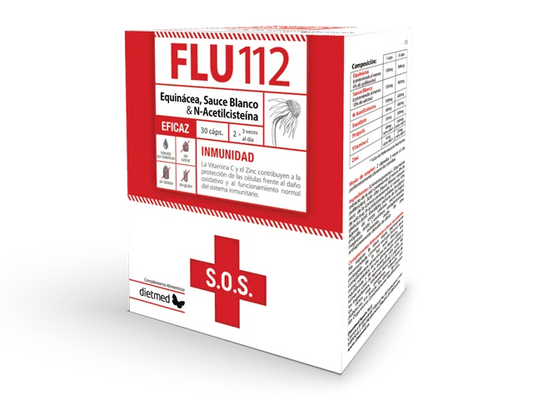 FLU 112 - 30 Cápsulas - Dietmed