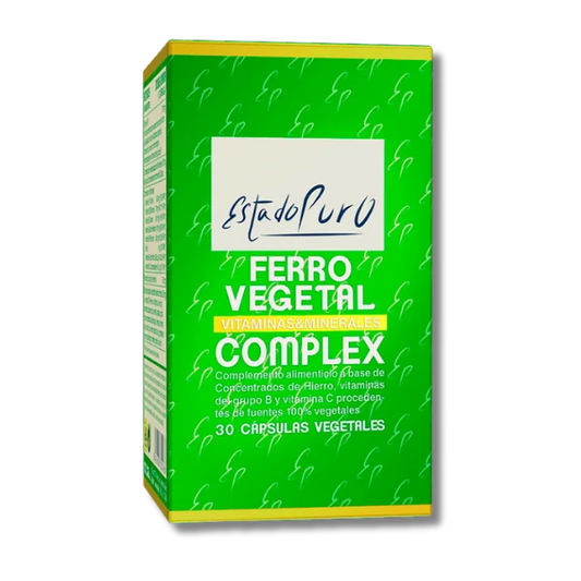 Estado Puro Ferro vegetal complex - 30 cápsulas - Tongil