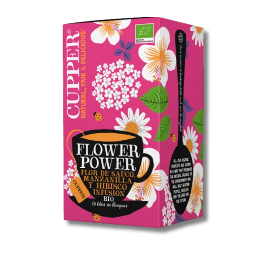 Infusión flower power (BIO) - 20 bolsas - Cupper