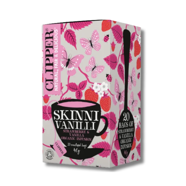 Infusión fresa y vainilla (BIO) - 20 bolsas - Cupper