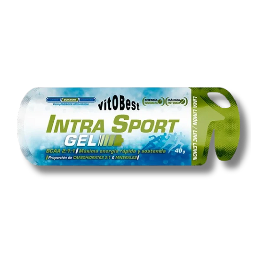 Gel intra sport limalimón - 12 Sobres (40 Gramos) - Vitobest