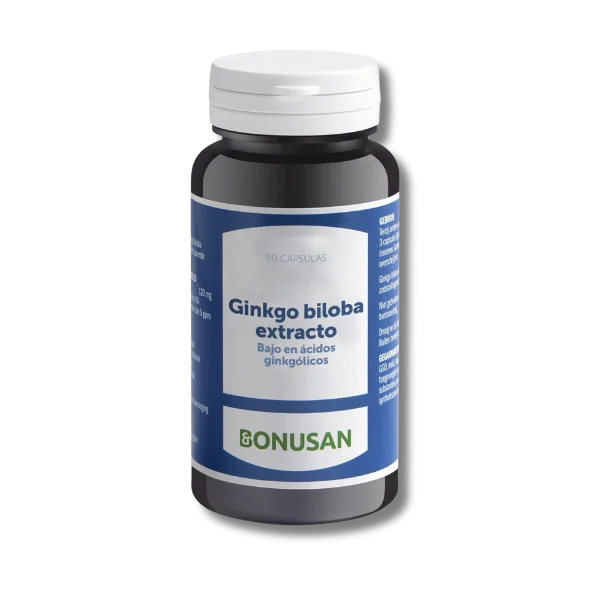 Ginkgo Biloba Extracto - 90 cápsulas - Bonusan