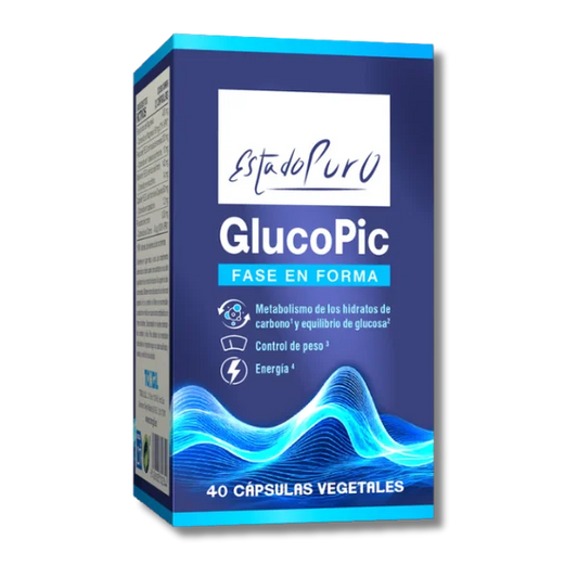 GlucoPic - 40 cápsulas - Estado Puro