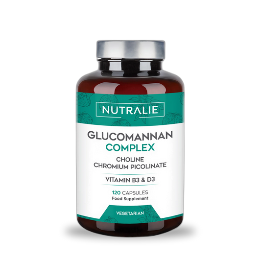 Glucomanano complex - 120 cápsulas - Nutralie