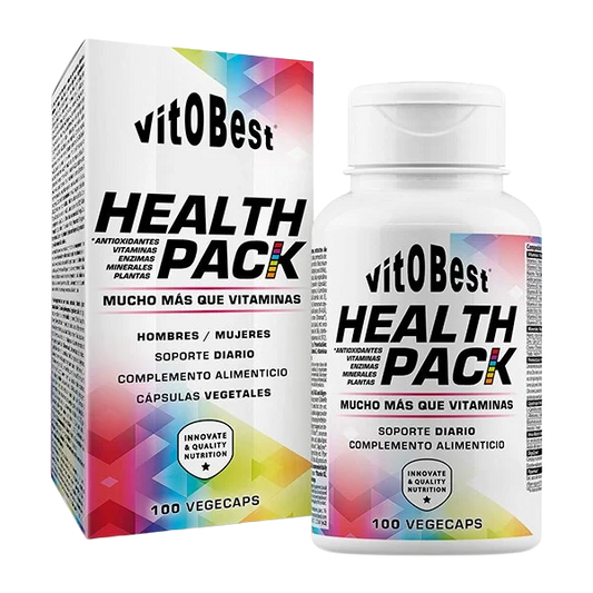 Health Pack - 100 cápsulas - Vitobest