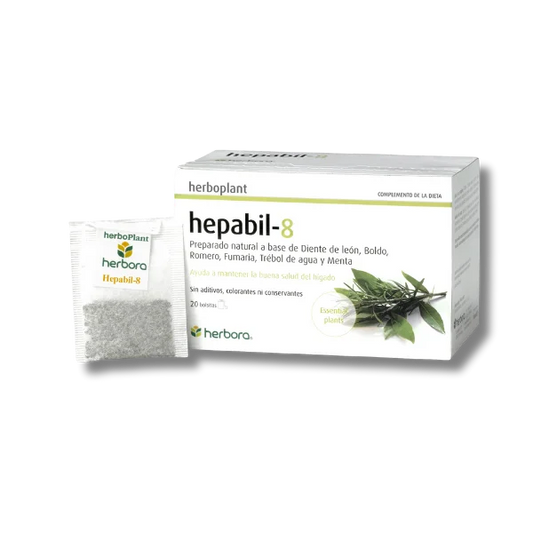 Hepabil-8 - 20 filtros - Herbora