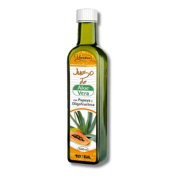 Jugo de aloe vera, papaya y oligofructosa - 500 mL - Tongil