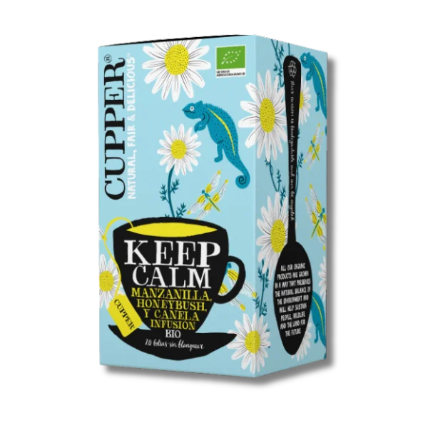 Infusión keep calm (BIO) - 20 bolsas - Cupper