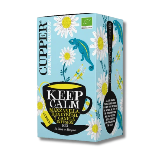 Infusión keep calm (BIO) - 20 bolsas - Cupper