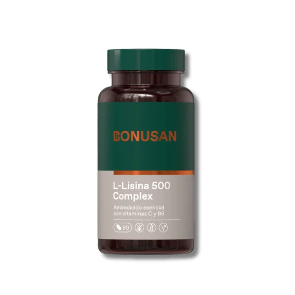 L-Lisina plus (500 mg) - 60 comprimidos - Bonusan