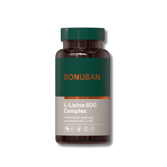 L-Lisina plus (500 mg) - 60 comprimidos - Bonusan