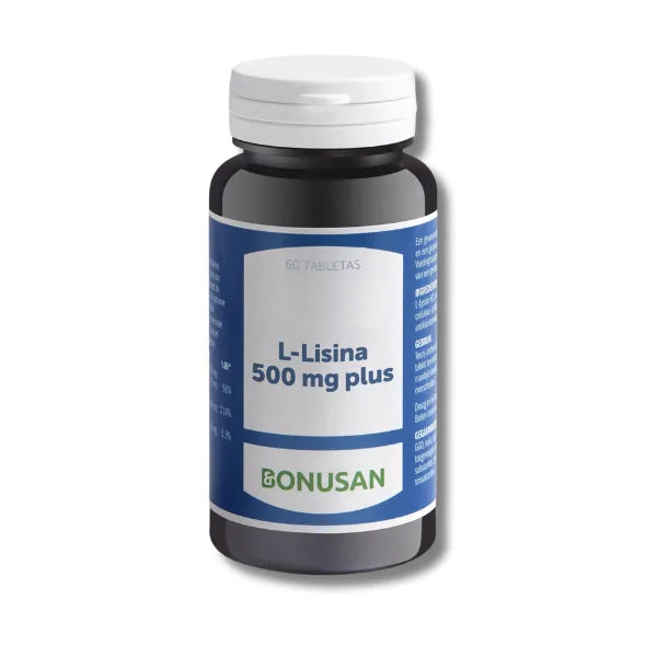 L-Lisina 500 mg Plus - 60 comprimidos - Bonusan