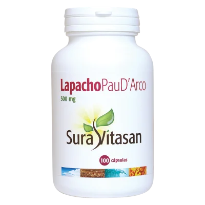 Lapacho (pau d'arco) 500 mg - 100 cápsulas - Suravitasan