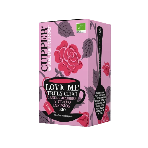 Infusión love me truly chai (BIO) - 20 bolsas - Cupper