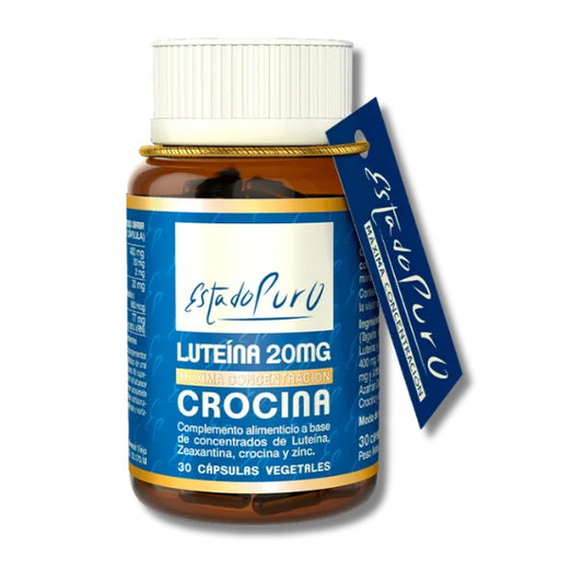 Estado Puro Luteina (20 mg) Crocina - 30 cápsulas - Tongil