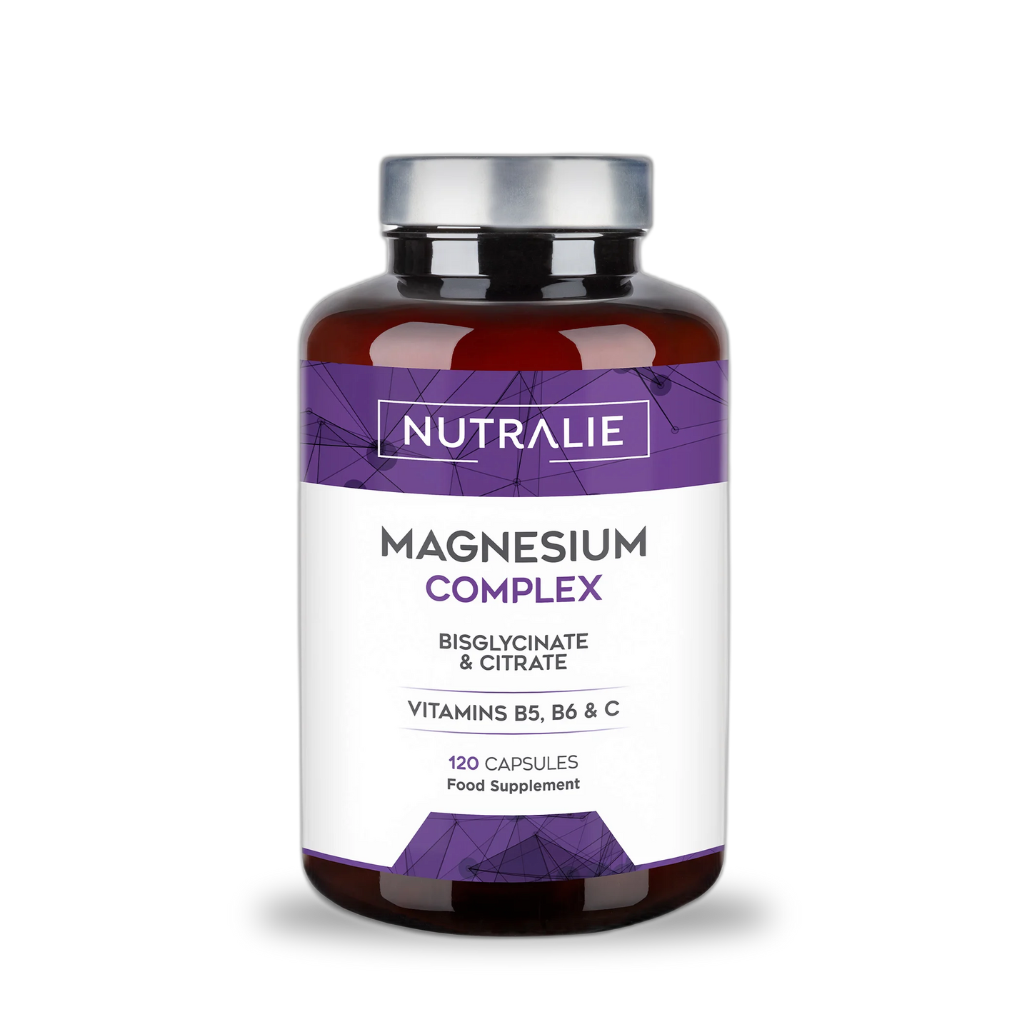 Magnesio bisglicinato y citrato complex - 120 cápsulas - Nutralie