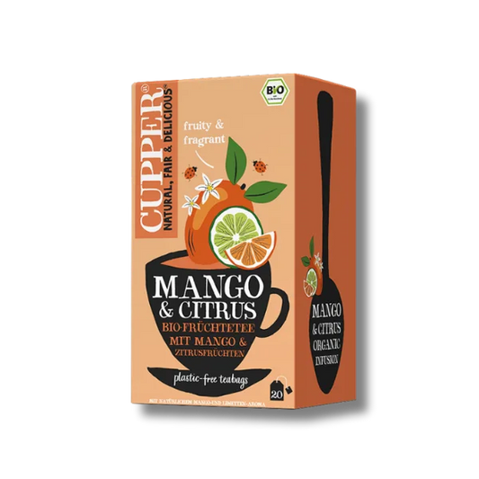 Infusión de mango, lima y naranja - 20 bolsas - Cupper