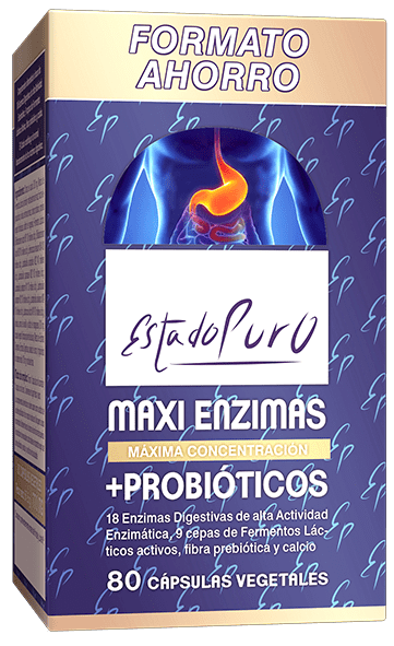 Estado Puro maxi enzimas y probióticos - Tongil