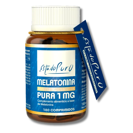 Estado Puro Melatonina Pura (1 mg) - 180 comprimidos - Tongil