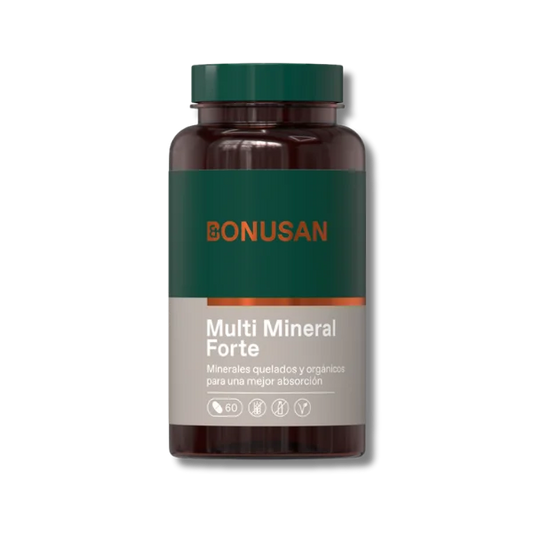 Multi mineral forte - 60 cápsulas- Bonusan