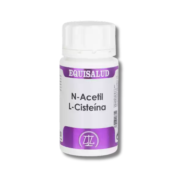 N-ACETIL L-CISTEINA - 50 cápsulas - Equisalud