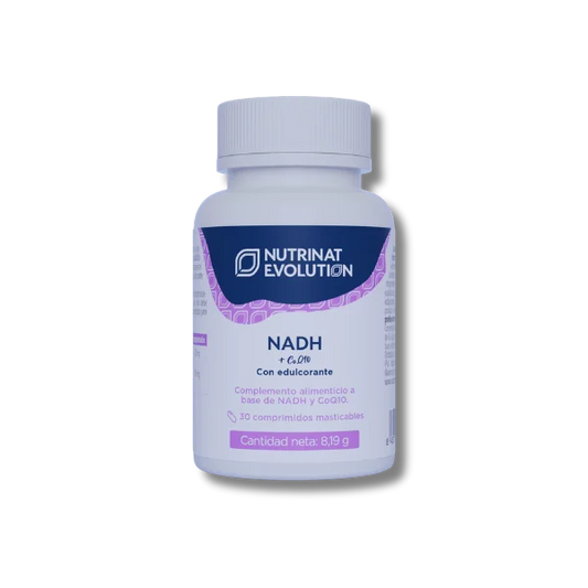 NADH + CoQ10 - 30 comprimidos - Nutrinat Evolution