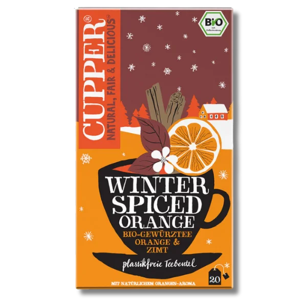 Infusión naranja y canela (BIO) - 20 bolsas - Cupper