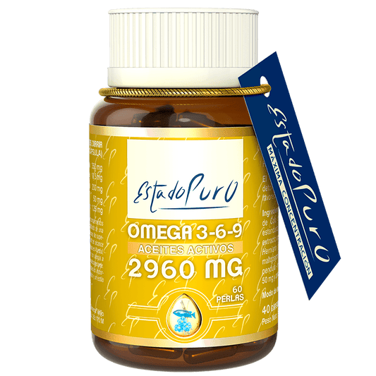 Estado Puro Omega 3-6-9 (2.960 mg) - 60 perlas - Tongil