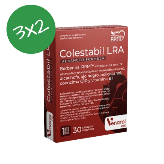 Pack 3x2 Colestabil LRA Fórmula avanzada - 30 cápsulas - Herbora