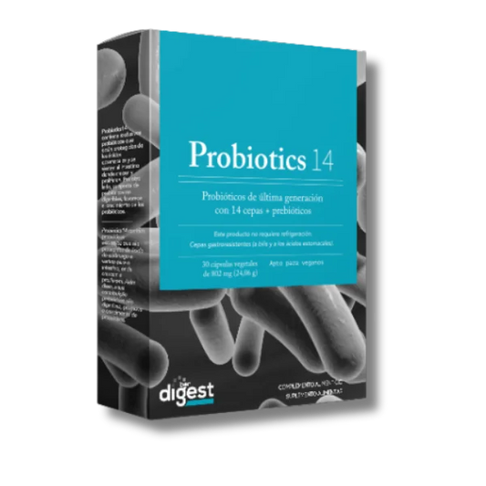 Probiotics 14 - 30 cápsulas vegetales - Herbora