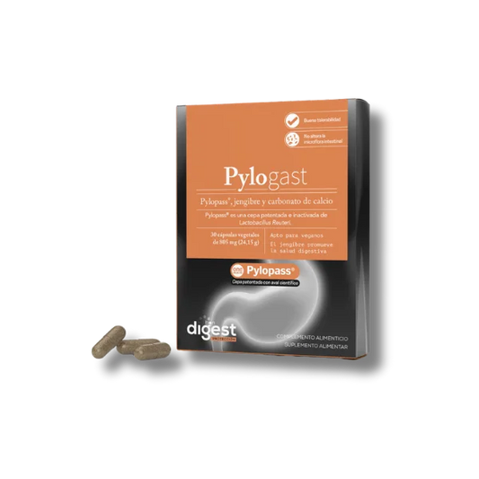 Pylogast - 30 cápsulas vegetales - Herbora