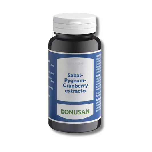Sabal Pygeum - Cranberry Extracto - 60 cápsulas - Bonusan