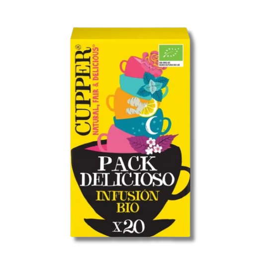 Pack sabores variados (BIO) - 20 bolsas - Cupper