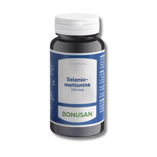 Seleniometionina 200 mcg - 120 cápsulas - Bonusan