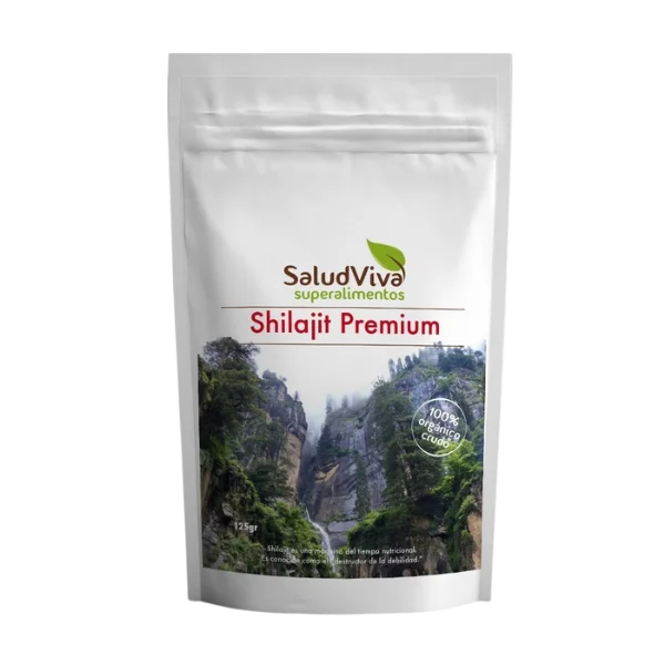 Shilajit Premium - 125 gramos - Salud Viva