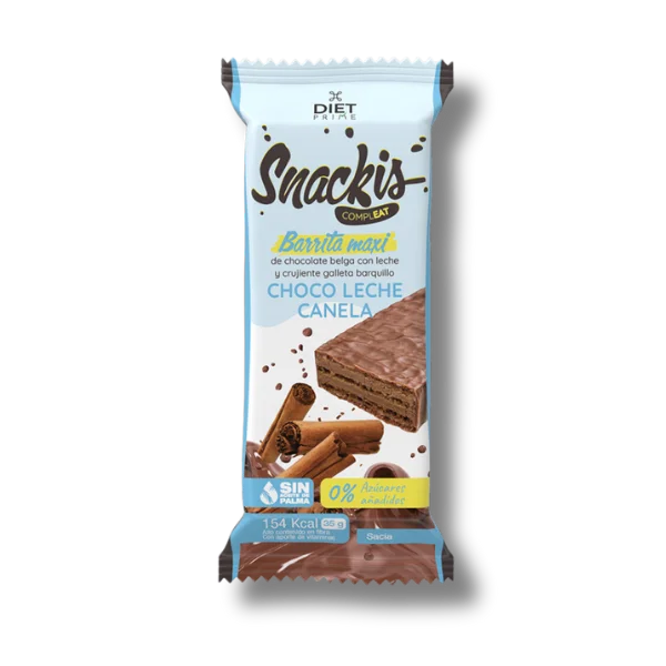 Snackis compleat choco canela - 35 gramos - Herbora