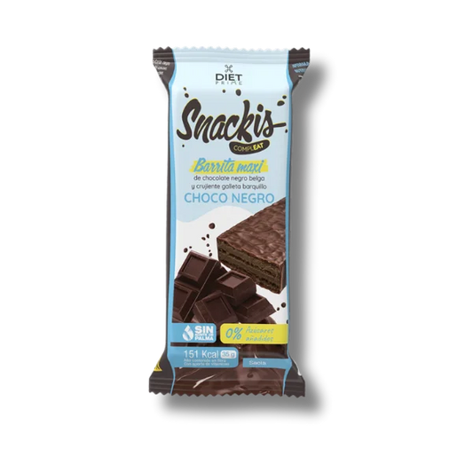 Snackis compleat choco negro - 35 gramos - Herbora