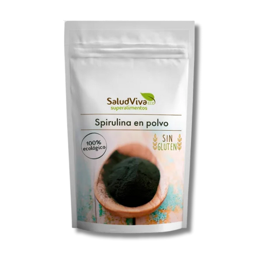 Spirulina en polvo BIO - 125 gramos - Salud Viva