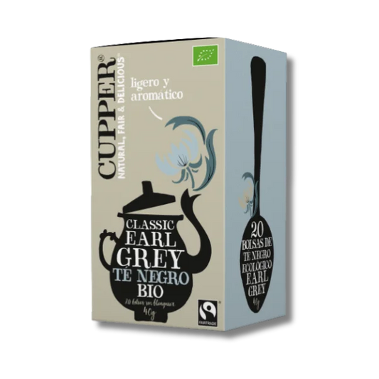 Té earl grey (BIO) - 20 bolsas - Cupper