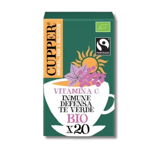 Té verde inmuno (BIO) - 20 bolsas - Cupper