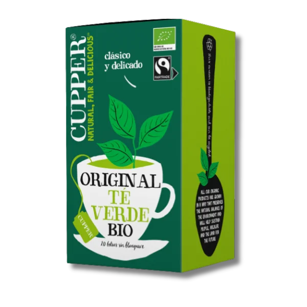 Té verde original (BIO) - 20 bolsas - Cupper